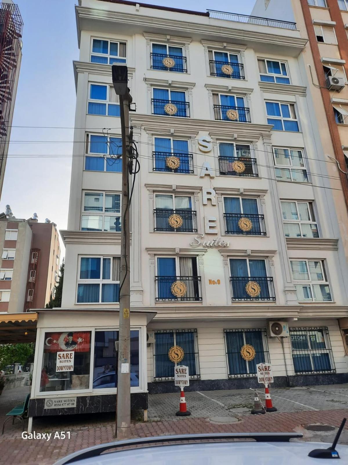 Sare Suites Downtown Antália Exterior foto